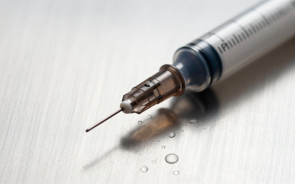 Macro of a tirzepatide pen dial illustrating the mounjaro max dose titration ladder.