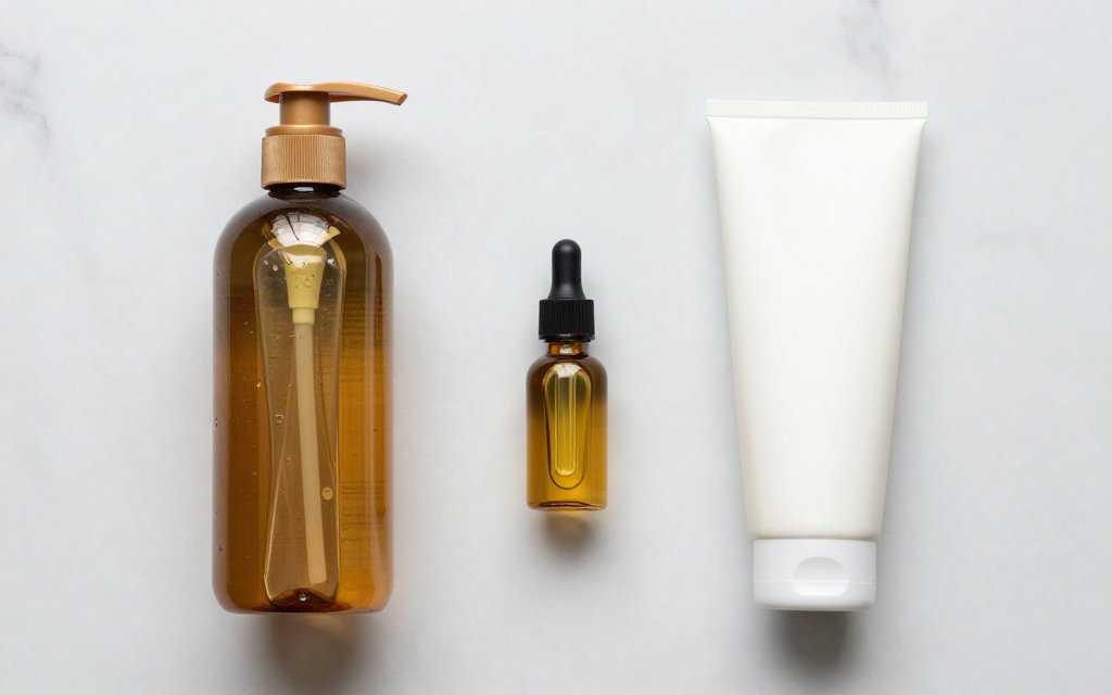 Lightweight products and jojoba oil for low porosity hair care
