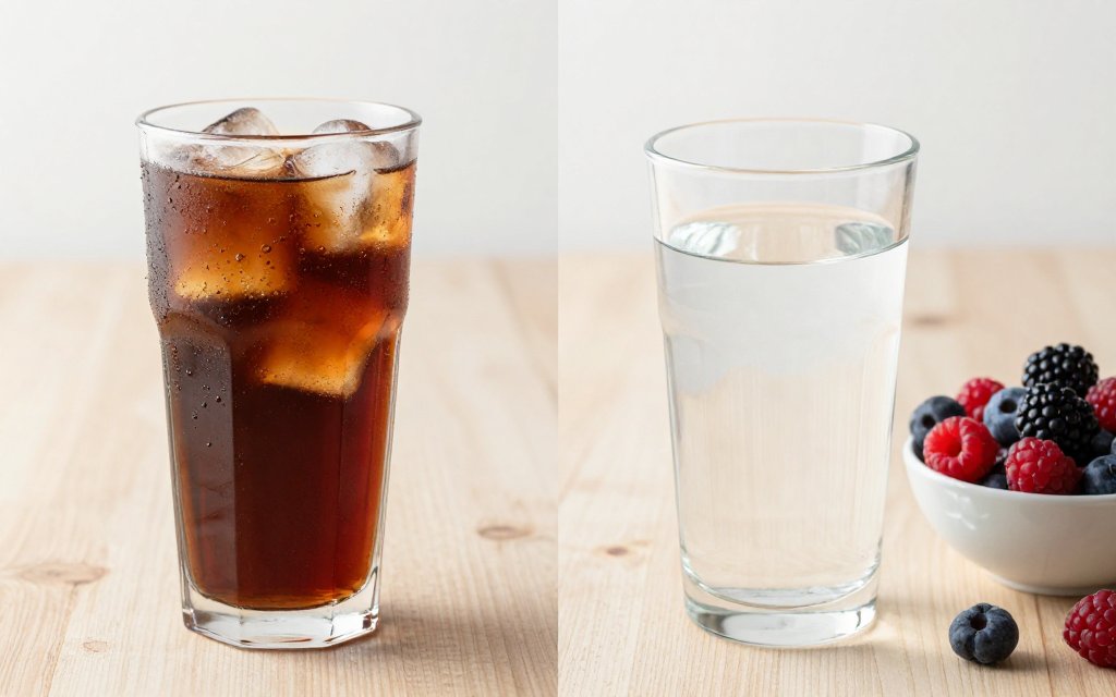 Comparing high and low calorie choices on a calorie deficit diet
